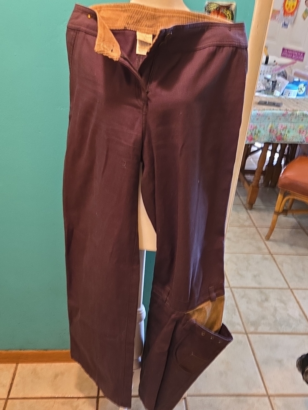 Women's Burgundy Cord-Trim Segal Dekal Uniform